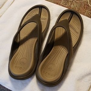 Croc flip-flops